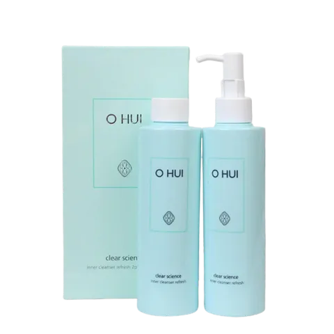 Dung dịch vệ sinh phụ nữ Ohui Body Science Inner Cleanser Refresh 400ml - Set 2 chai cho vùng nhạy cảm an toàn và sạch sẽ