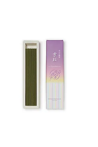 Nhang Thơm Shoyeido Nhật Bản - Hương Đàn Hương Dịu Nhẹ Tạo Không Gian Thư Giãn, Giảm Căng Thẳng, Lưu Hương Dễ Chịu