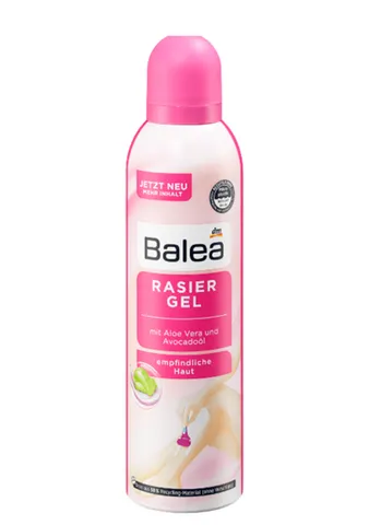 Gel Tẩy Lông Balea 200ml Mẫu Mới - Giúp Loại Bỏ Lông Nhẹ Nhàng, Không Đau, Dành Cho Da Nhạy Cảm, Xuất Xứ Đức