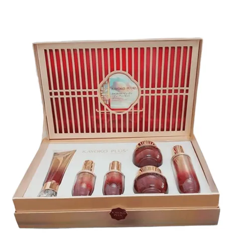 Bộ Mỹ Phẩm Kayoko Plus Đỏ Nhật Bản - 6 Sản Phẩm Chăm Sóc Da Hoàn Hảo, Làm Trắng & Chống Nắng, Đem Lại Vẻ Đẹp Rạng Rỡ