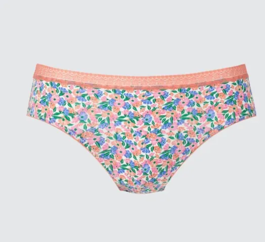 Quần lót Hoa nhí viền ren Uniqlo Nhật Bản - Chất cotton mát, thiết kế sexy, kiểu dáng thời trang cho mùa hè 2023