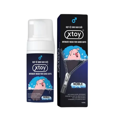 Dung Dịch Vệ Sinh Nam Mát Lạnh Xtoy Noble Dạng Bọt 100ml - Sạch Sẽ, Khô Thoáng, Hương Thơm Nam Tính, Hàn Quốc