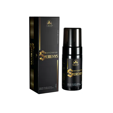 Bọt Vệ Sinh Nam Serenys Classic 100ml - Khử Mùi, Dưỡng Ẩm, Làm Sạch Vùng Kín, Hương Thơm Nam Tính, An Toàn Cho Da