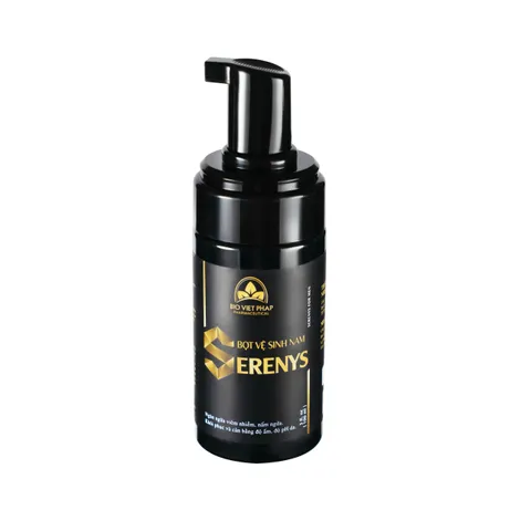 Bọt Vệ Sinh Khử Mùi Vùng Kín Nam Serenys 100ml - Hương Nước Hoa Nam Tính, Sạch Khuẩn, Duy Trì Độ Ẩm, Dịu Nhẹ Cho Da