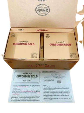 Tinh Nghệ Nano Golden Gift Curcumin Gold Hàn Quốc - Tăng cường sức đề kháng, hỗ trợ tiêu hóa, làm đẹp da cho trẻ và phụ nữ