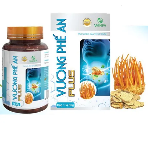 Viên Uống Vương Phế An Plus - Hỗ Trợ Giảm Đau Rát Họng, Viêm Họng, Viêm Phế Quản, 60g Thực Phẩm Chức Năng Chất Lượng