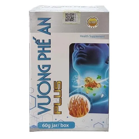 Viên Uống Vương Phế An Plus - Hỗ Trợ Giảm Đau Rát Họng, Viêm Họng, Viêm Phế Quản, 60g Thực Phẩm Chức Năng Chất Lượng