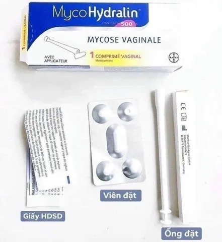 Viên Đặt Phụ Khoa Mycohydralin 500mg - Giải Pháp Hiệu Quả Cho Vấn Đề Nấm Ngứa Âm Đạo, An Toàn Cho Phụ Nữ Sau Sinh