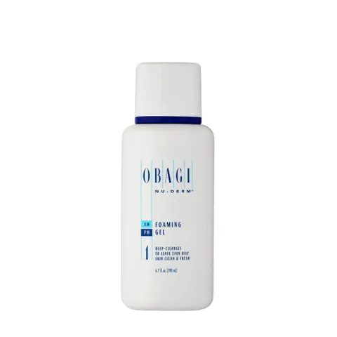 Sữa Rửa Mặt Gel Obagi Nu-Derm Foaming Gel 198ml - Làm Sạch Sâu, Kiểm Soát Dầu, Phù Hợp Da Thường Đến Da Dầu