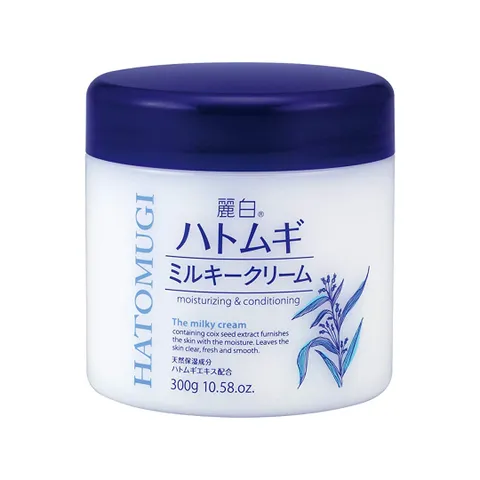 Kem dưỡng ẩm ý dĩ trắng da Reihaku Hatomugi 300g Nhật Bản