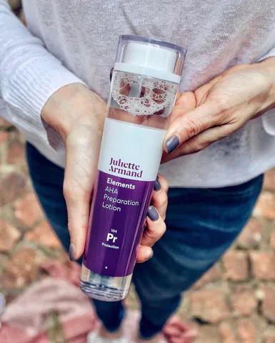 Nước Cân Bằng Làm Sáng Juliette Armand AHA Preparation Lotion - Toner Giúp Tái Sinh và Dưỡng Ẩm Da, Phù Hợp Mọi Loại Da