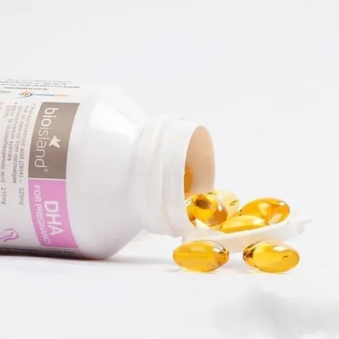 Vitamin DHA Bầu Bioisland 60 Viên - Hỗ Trợ Phát Triển Trí Não Thai Nhi Từ Thiên Nhiên, Chất Lượng Úc