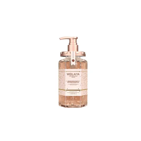 Sữa Tắm Trắng Da Cánh Hoa Hồng Weilaiya 450ml - Dưỡng Ẩm Sâu, Hương Thơm Quyến Rũ Giống Elie Saab Le Parfum Rose Couture