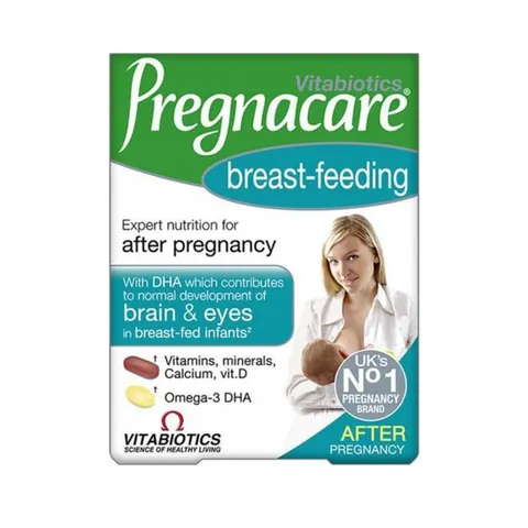 Vitamin Pregnacare Breastfeeding 84 Viên - Viên Uống Dinh Dưỡng Cho Phụ Nữ Sau Sinh, Hỗ Trợ Lợi Sữa và Khôi Phục Sức Khỏe