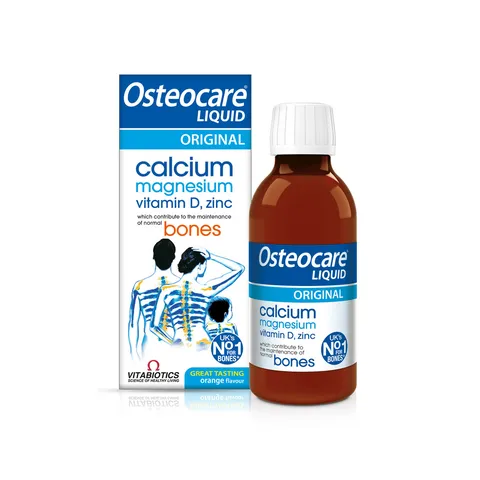 Canxi Nước Osteocare 200ml - Bổ Sung Canxi Dạng Lỏng Cho Bé Từ 3 Tuổi - Chứa Vitamin D3, Kẽm, Magie Tăng Cường Miễn Dịch