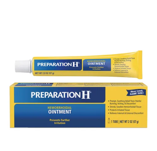 Kem Bôi Trĩ Preparation H Ointment 57g - Giảm Đau, Ngứa, Kháng Viêm Hỗ Trợ Điều Trị Bệnh Trĩ Từ Mỹ