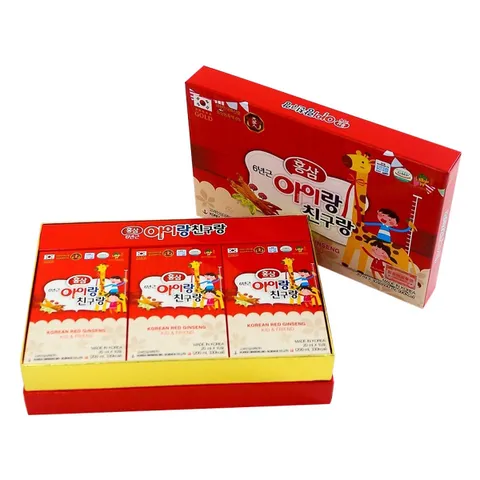 Nước Hồng Sâm Trẻ Em Hàn Quốc Bio-Science 30 Gói - Giúp Tăng Cường Miễn Dịch & Phát Triển Trí Thông Minh Cho Bé