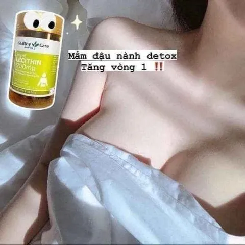 Mầm Đậu Nành Healthy Care Lecithin 1200mg - Hỗ Trợ Đẹp Da, Cải Thiện Sức Khỏe Nữ Giới, 100 Viên Úc
