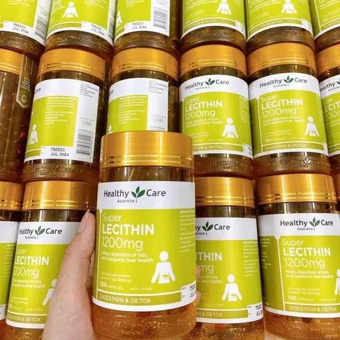 Mầm Đậu Nành Healthy Care Lecithin 1200mg - Hỗ Trợ Đẹp Da, Cải Thiện Sức Khỏe Nữ Giới, 100 Viên Úc