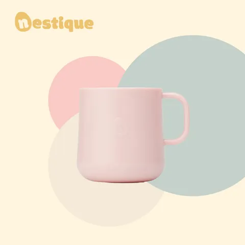 Ly Uống Nước Trẻ Em Nestique N-41 - Ly Nhựa An Toàn, Thiết Kế Dễ Thương, Ecozen, BPA-Free, Dành Cho Trẻ Từ 1-7 Tuổi, Dung Tích 200ml