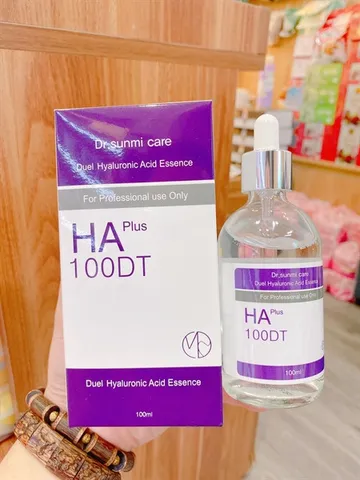 Serum Dưỡng Ẩm HA Plus 100DT Dr.Sunmi Care - Tinh Chất Hyaluronic Acid 100ml Giúp Cấp Ẩm và Làm Mềm Da, Phù Hợp Với Mọi Loại Da