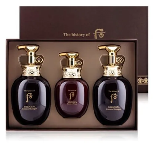 Set Dầu Gội & Xả Whoo Đông Y - Chăm Sóc Tóc, Giảm Rụng Tóc, Phục Hồi Hư Tổn, Dưỡng Sáng Khỏe Mượt, Hương Thơm Dịu Nhẹ, 350ml & 220ml