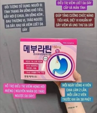 Viên uống hỗ trợ giảm đau dạ dày Kwangdong Hàn Quốc - Hộp 200 viên, giảm nhanh đau dạ dày, ợ hơi, đầy bụng, hiệu quả cao.