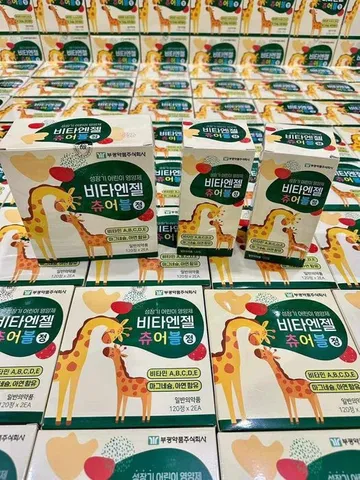 Viên Kẹo Ngậm Canxi Hươu Cao Cổ 240 Viên - Tăng Chiều Cao, Bổ Sung Vitamin Cho Trẻ Em, Hương Vị Ngon, Dễ Dùng