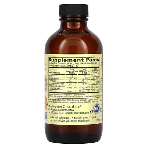 Vitamin Tổng Hợp Cho Bé Childlife 237ml - Bổ Sung Khoáng Chất & Vitamin Thiết Yếu Hỗ Trợ Phát Triển Sức Khỏe Trẻ Nhỏ