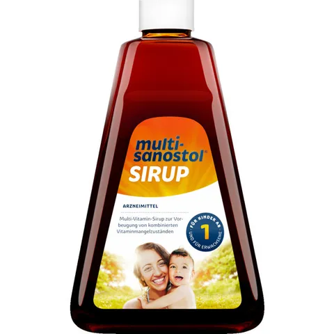 Siro Vitamin Tổng Hợp Sanostol 230ml - Bổ Sung Dinh Dưỡng Cho Trẻ Từ 1 - 3 Tuổi, Tăng Cường Đề Kháng và Hỗ Trợ Tiêu Hóa