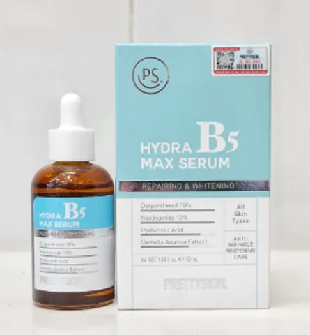 Serum Dưỡng Da Pretty Skin Hydra B5 - Phục Hồi và Làn Da Trắng Sáng Từ Hàn Quốc, Dung Tích 50ml