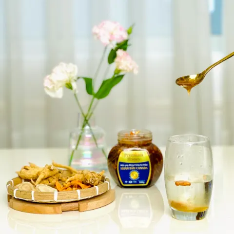 Mật Ong Đông Trùng Hạ Thảo Nhân Sâm Canada 500gr - Tăng Cường Sức Khỏe Tự Nhiên, Hỗ Trợ Sinh Lý và Năng Lượng