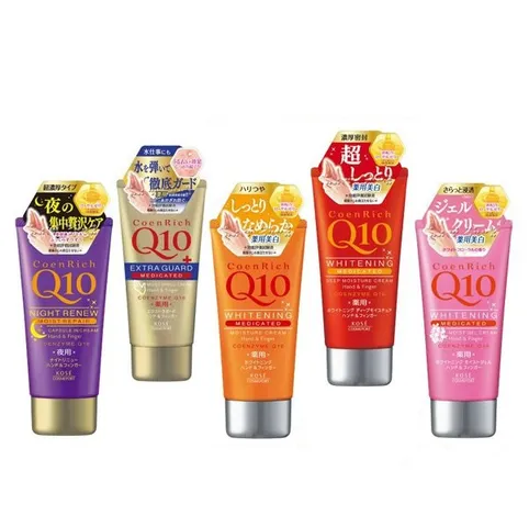 Kem Dưỡng Da Tay Coenrich Q10 Kose 80g - Chăm Sóc Da Mềm Mại, Trắng Mịn Từ Nhật Bản