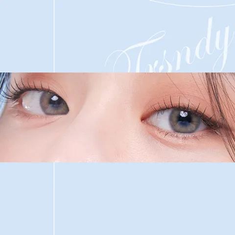 Kính Áp Tròng Eyesm Marine Gray - Màu Xám Tự Nhiên, Chống UV, Độ Cận 0-8, Hàng Chính Hãng Hàn Quốc