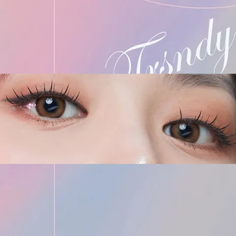 Kính áp tròng Eyesm Ocher Brown - Lens Nâu Tự Nhiên An Toàn Cho Mắt - Thời Gian Sử Dụng 720 Giờ - Xuất Xứ Hàn Quốc