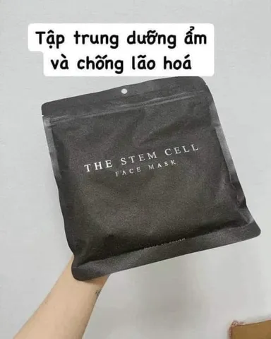 Mặt Nạ The Stem Cell Chống Lão Hóa 30 Miếng - Nhật Bản, 4 Màu Mặt Nạ Dưỡng Da, Phục Hồi Sáng Da, Cấp Ẩm Tối Ưu