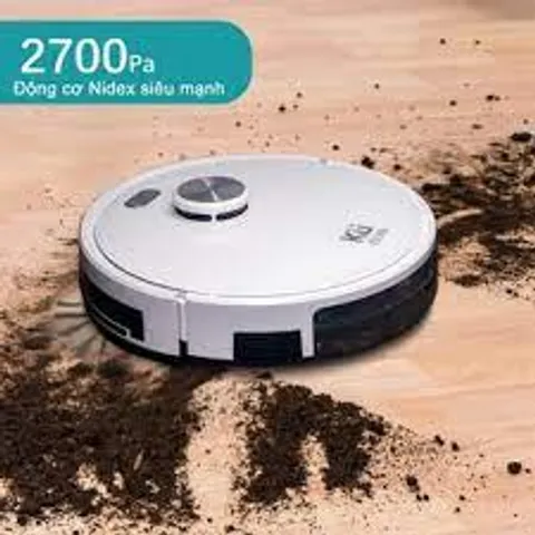 Robot Hút Bụi Lau Nhà Kuchen KU 8882 - Lực Hút 2700Pa, Điều Hướng Thông Minh, Kết Nối App - Sạch Mọi Bụi Bẩn và Mảnh Vụn