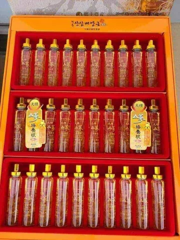 Tinh Chất Sâm Núi Cheon Jong Hàn Quốc - Hộp 30 Ống x 20ml - Hỗ Trợ Tăng Cường Sức Khỏe, Phục Hồi Nhanh Chóng, Chống Mệt Mỏi