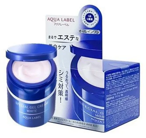 Kem Dưỡng Ẩm Shiseido Aqualabel Special Đỏ 90g - 5 Trong 1, Giúp Da Mịn Màng, Tươi Trẻ, Chống Lão Hóa