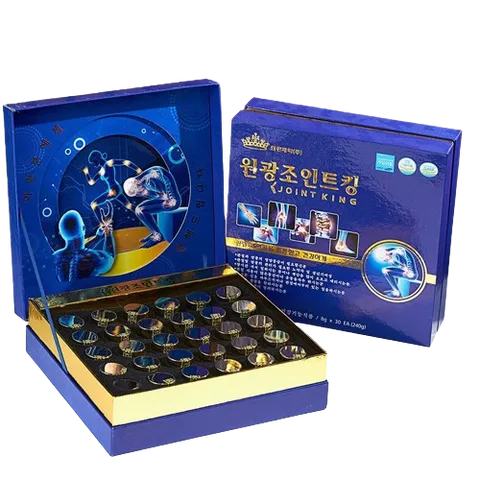 Viên Uống Bổ Khớp Joint King Hàn Quốc - Hỗ Trợ Sản Sinh Collagen và Giảm Đau Nhức Khớp, Hộp 30 Lọ x 8g