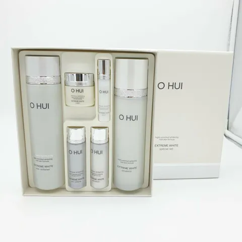 Set dưỡng trắng da Ohui Extreme White Special Set 6pcs