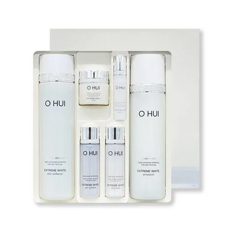 Set dưỡng trắng da Ohui Extreme White Special Set 6pcs