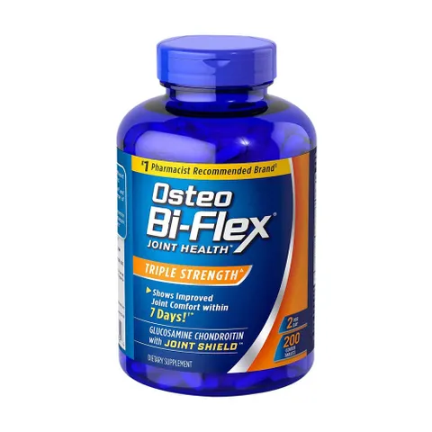 Viên uống Osteo Bi-Flex Triple Strength 200 viên - Hỗ trợ sức khỏe xương khớp và phục hồi sụn hiệu quả