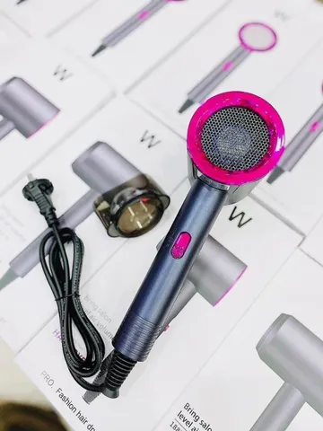 Máy Sấy Tóc Weilaiya W 1800W - Máy Sấy Chuyên Nghiệp Tốc Độ Cao, Chế Độ Gió Nhanh, Công Nghệ Ion Xanh Giúp Tóc Mềm Mượt, Bóng Đẹp
