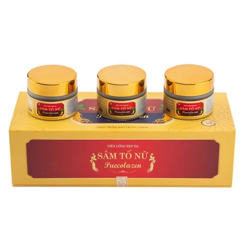 Sâm Tố Nữ Puecollagen Kohinoor - Viên Uống Hỗ Trợ Làm Đẹp Da, Cân Bằng Nội Tiết Tố Nữ, 45 Viên Chính Hãng