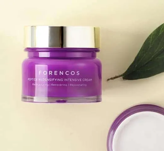 Kem Dưỡng Forencos Peptide Redensifying Intensive Cream Màu Tím - Kem Dưỡng Trắng Da Ban Đêm Hàn Quốc Giúp Chống Lão Hóa và Cấp Ẩm Tối Đa