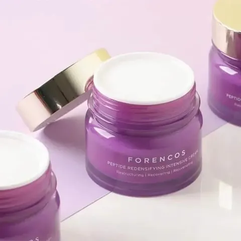 Kem Dưỡng Forencos Peptide Redensifying Intensive Cream Màu Tím - Kem Dưỡng Trắng Da Ban Đêm Hàn Quốc Giúp Chống Lão Hóa và Cấp Ẩm Tối Đa