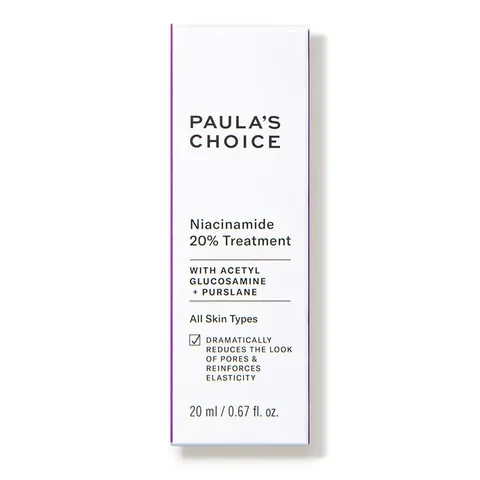Serum Paula’s Choice Niacinamide 20% - Điều Trị Da Kiểm Soát Nhờn, Thu Nhỏ Lỗ Chân Lông - Sản Phẩm Dành Cho Mọi Loại Da 20ml