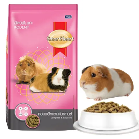 Cỏ Nén Nâu SmartHeart 1KG Cho Bọ Ú & Thỏ - Thức Ăn Dinh Dưỡng Cân Bằng, Bổ Sung Vitamin C, Giúp Thú Cưng Khỏe Mạnh