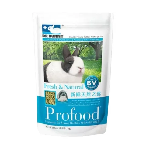 Cỏ nén Thỏ Con Dr Bunny 1KG - Thức ăn dinh dưỡng giàu chất xơ chống khuẩn, ngăn ngừa cầu trùng và cải thiện sức khỏe lông thú cưng